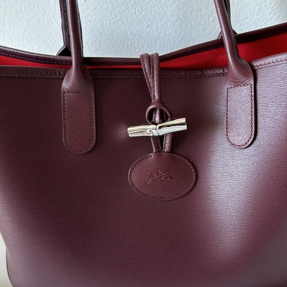 Longchamp Leather Shoulder Bag in Excellent condition - Picture 3 of 16